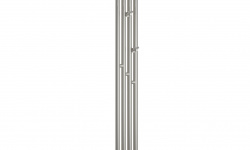 СУНЕРЖА Кантата 3.0 Полотенцесушитель (электрика), 1500х159 мм, ТЭН Левый, хром (Без покрытия) мини 1