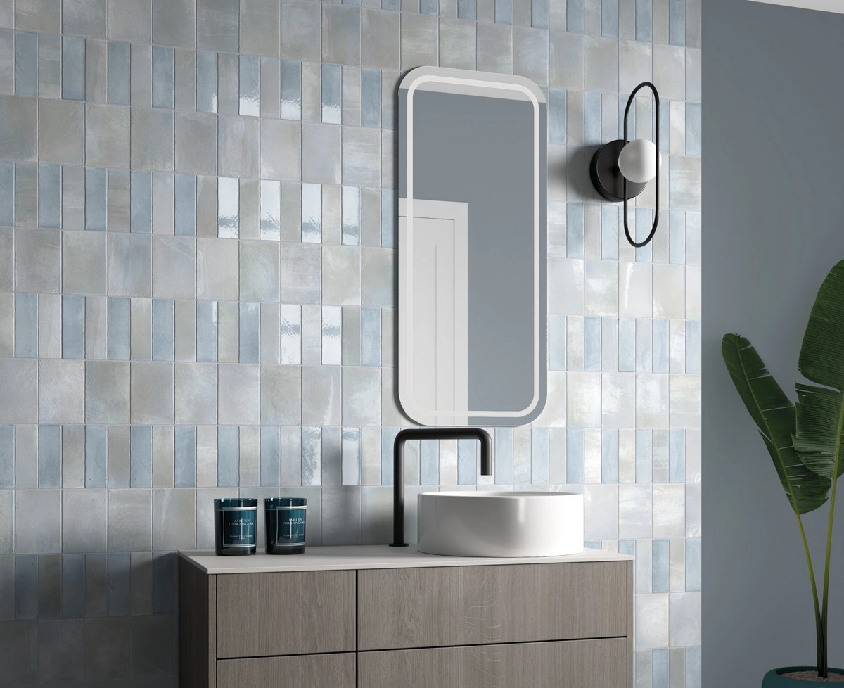 керамогранит EQUIPE MIYAKO BLUE MOON GLOSS 5х15 EQ-10D, фото 3