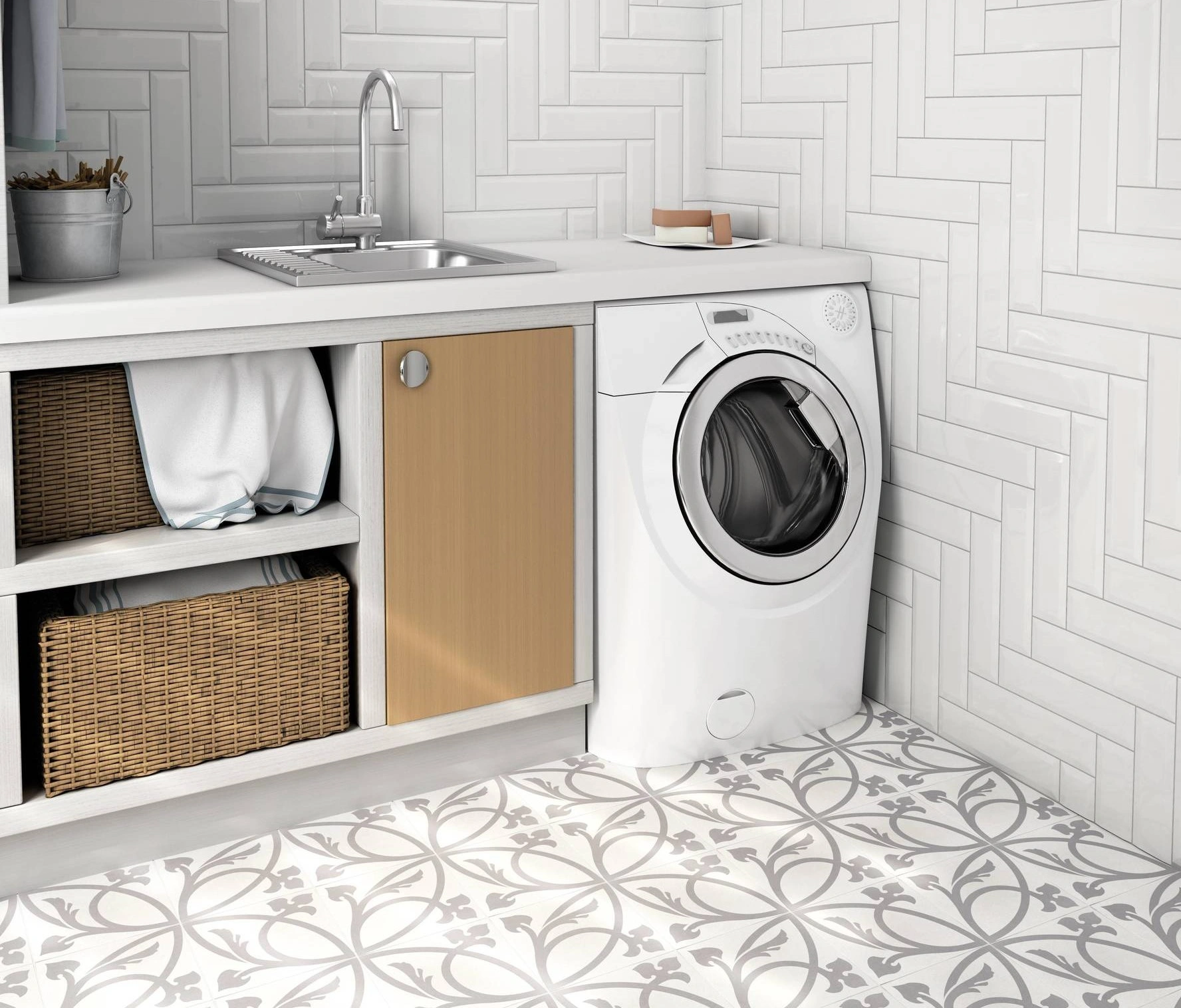 керамогранит EQUIPE CAPRICE LIBERTY WHITE 20х20 EQ-5, фото 3
