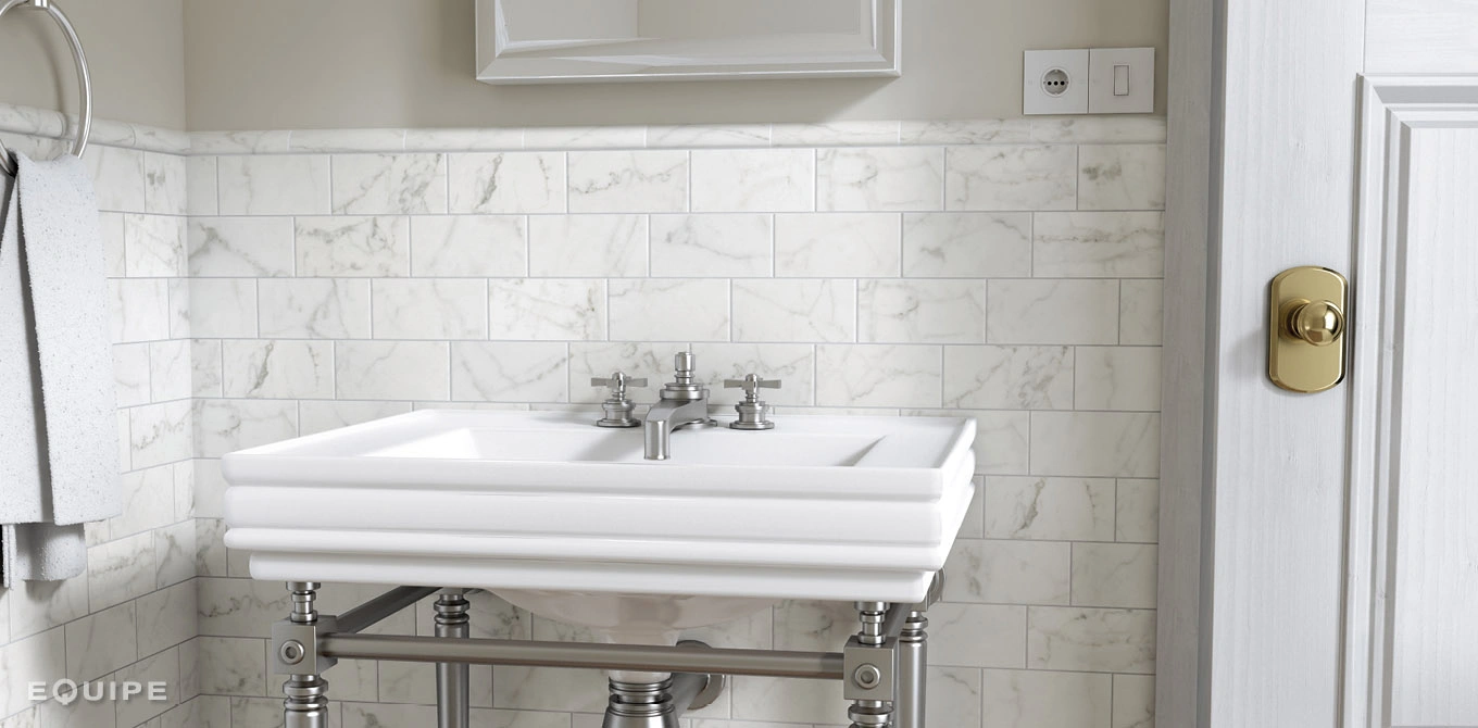 керамическая плитка EQUIPE CARRARA MATT 7.5х15 EQ-3, фото 2