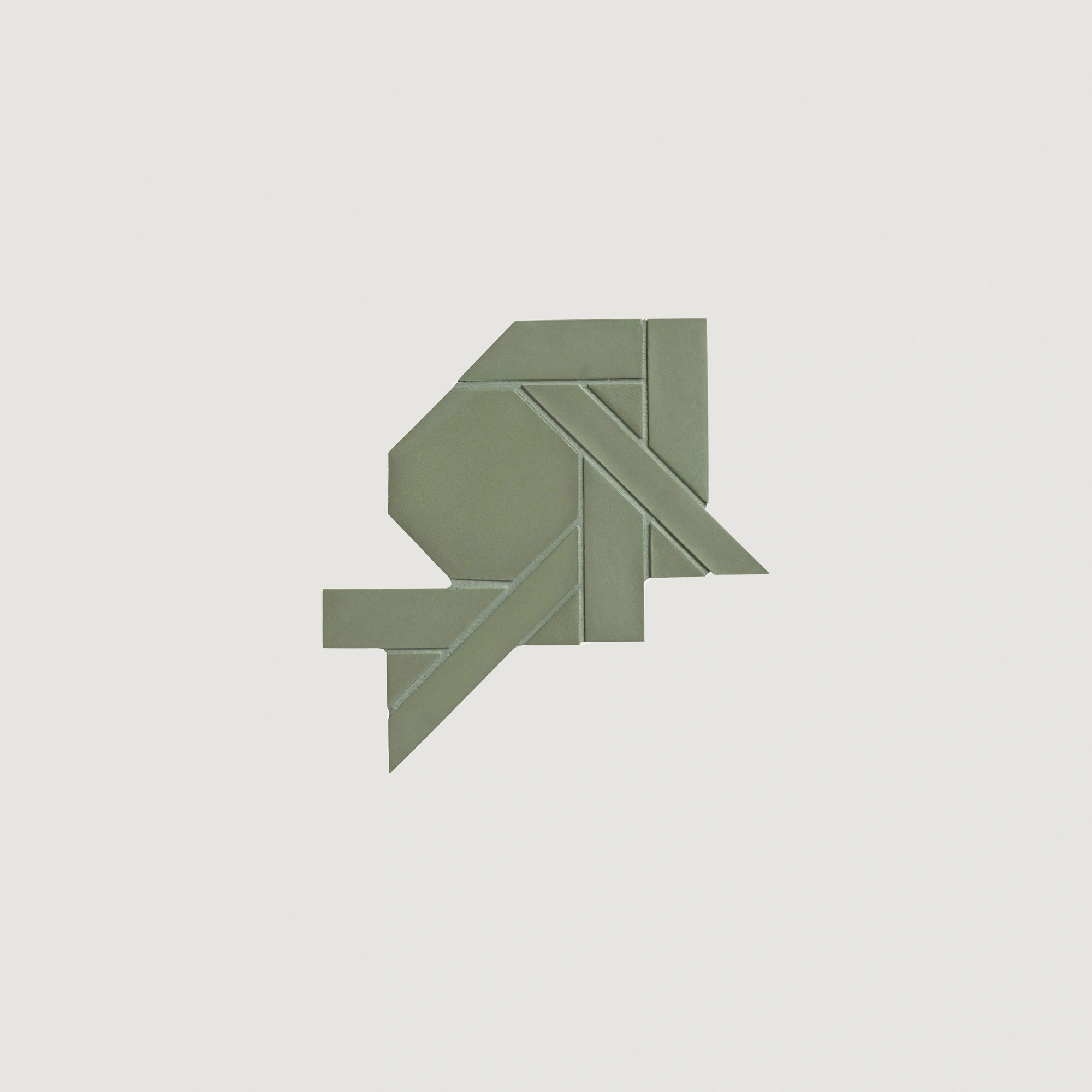 мозаика MUTINA WEAVING GREEN BA LENG 34.3х34.3, фото 4