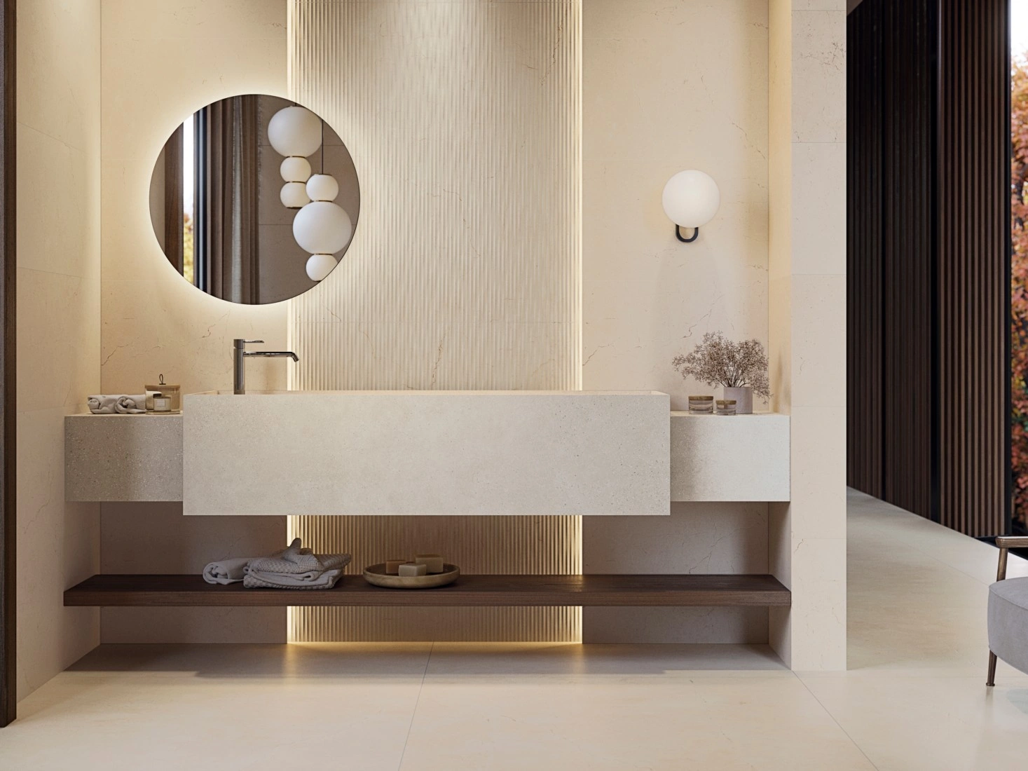 керамогранит PORCELANOSA MARMOL CREMA MARFIL 120х120 G-392, фото 3
