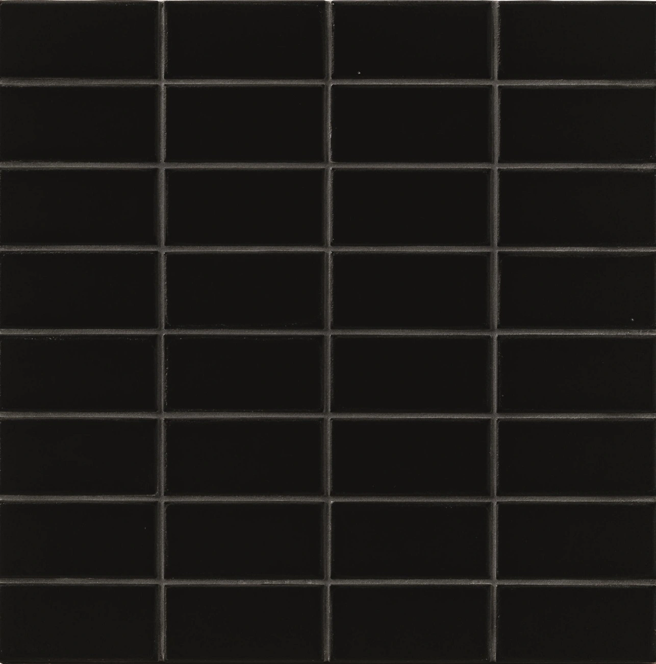 мозаика MUTINA DIN BLACK GLOSSY 30.2х30.2 (3.6x7.4), фото 3