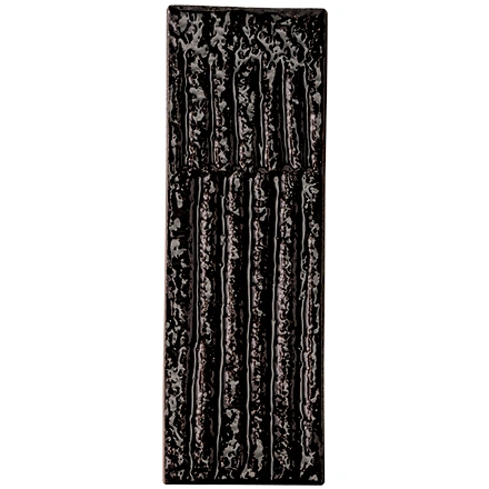 керамическая плитка MUTINA CHAMOTTE QUADRA NERO 7.2х21.3x1.07