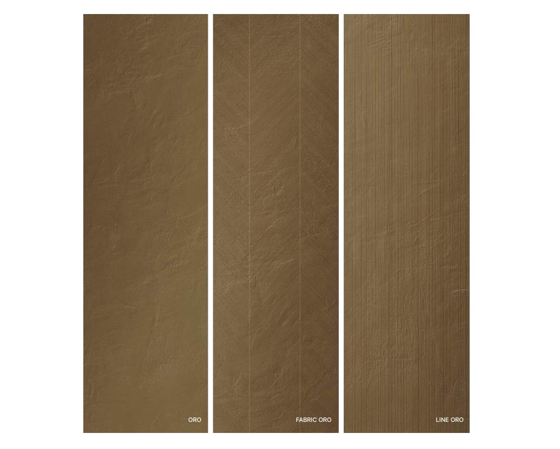 керамогранит GRESPANIA COVERLAM RIVOLI ORO FABRIC 120х278x5.6, фото 4