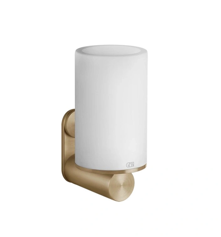 аксессуары GESSI 316 GESSI Стакан настенный белый/Warm Bronze Br. PVD