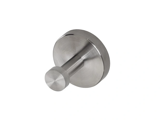 аксессуары NOKEN ROUND INOX Крючок настенный, браш. нержавеющая сталь