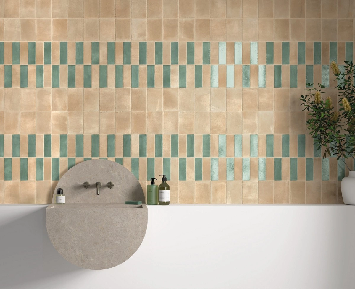 керамогранит EQUIPE MIYAKO OIL BLUE GLOSS 5х15 EQ-10D, фото 3
