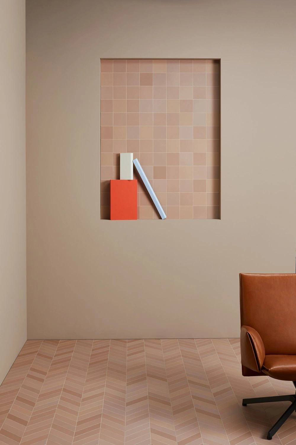 керамогранит MUTINA MEWS PINK 11х11, фото 2
