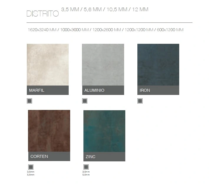 керамогранит GRESPANIA COVERLAM DISTRITO CORTEN 120х120x5.6, фото 2