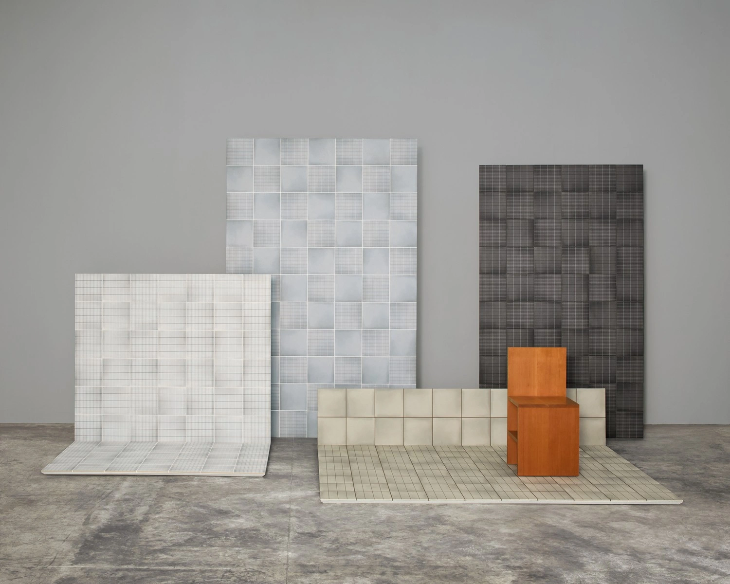 керамогранит MUTINA AURORE CHARCOAL GRID L 20.5х20.5, фото 9