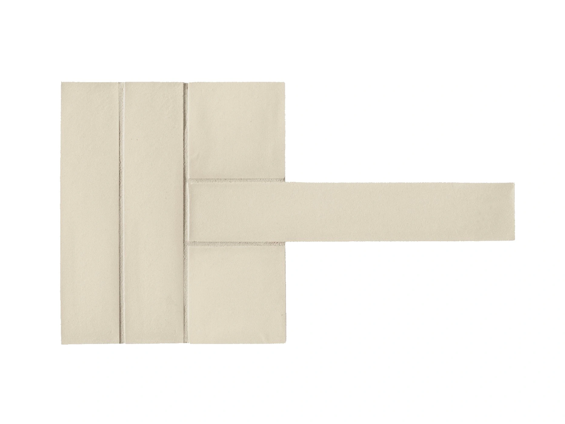 мозаика MUTINA WEAVING WHITE SI FANG 35.7х20.3
