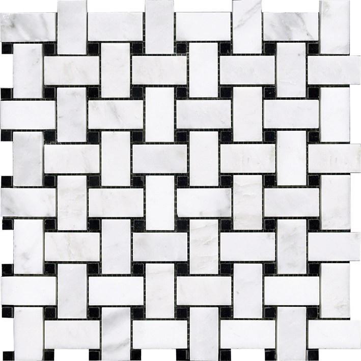 мозаика L'Antic Colonial LANTIC VICTORIAN TRENZADO MARMARA NEGRO 30x30 G-126