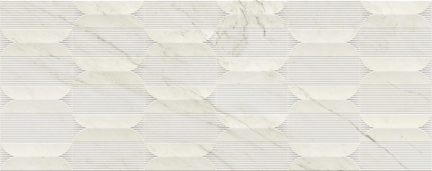 керамическая плитка PORCELANOSA GLEM WHITE DECO 59.6х150 G-278