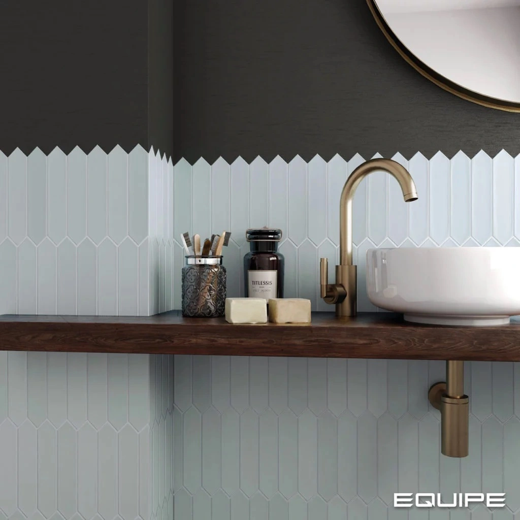 керамическая плитка EQUIPE LANSE BLUE 5х25 EQ-4, фото 3