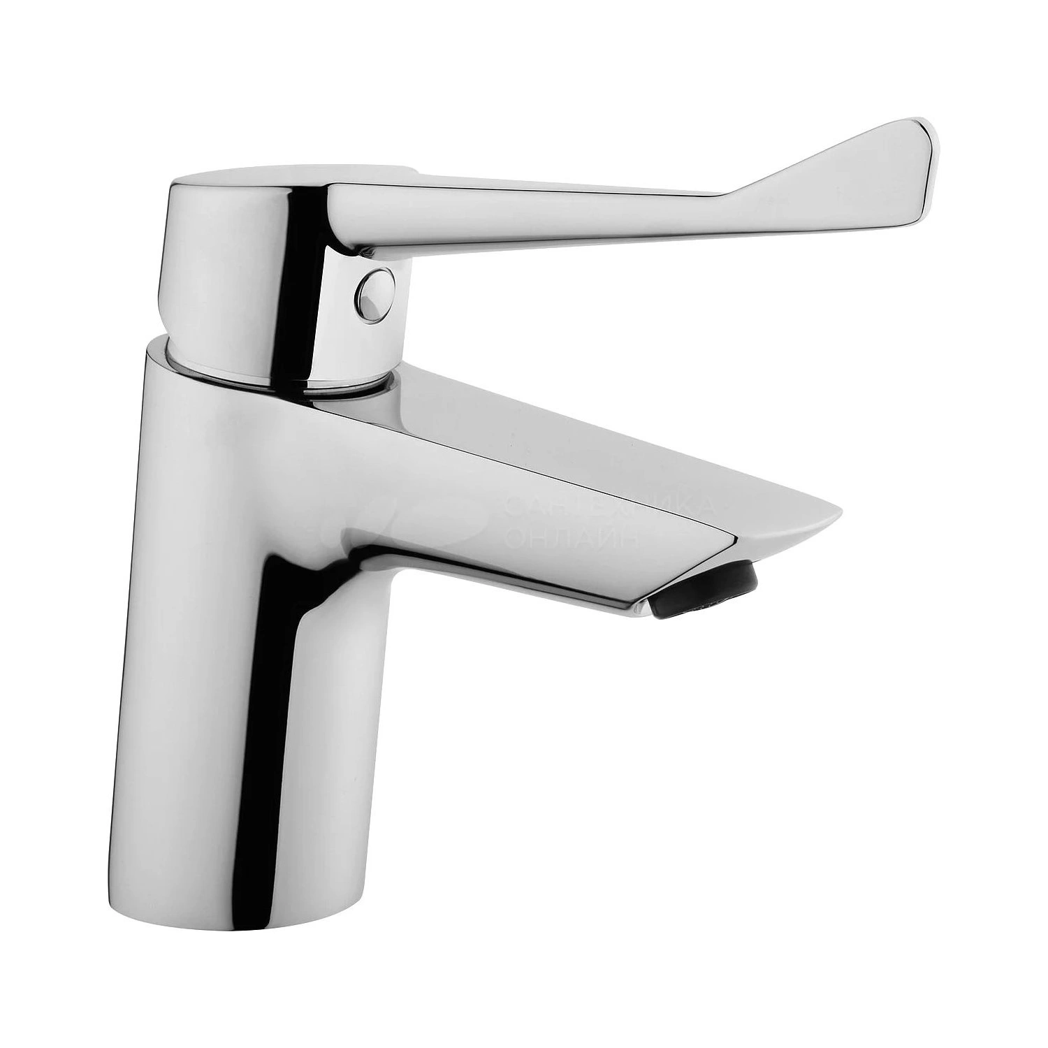 VITRA AquaMed Solid S Смеситель для раковины медицинский, хром