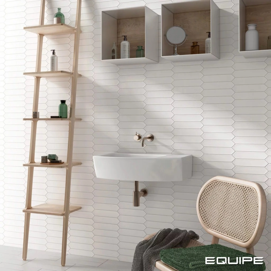 керамическая плитка EQUIPE LANSE WHITE 5х25 EQ-4, фото 6