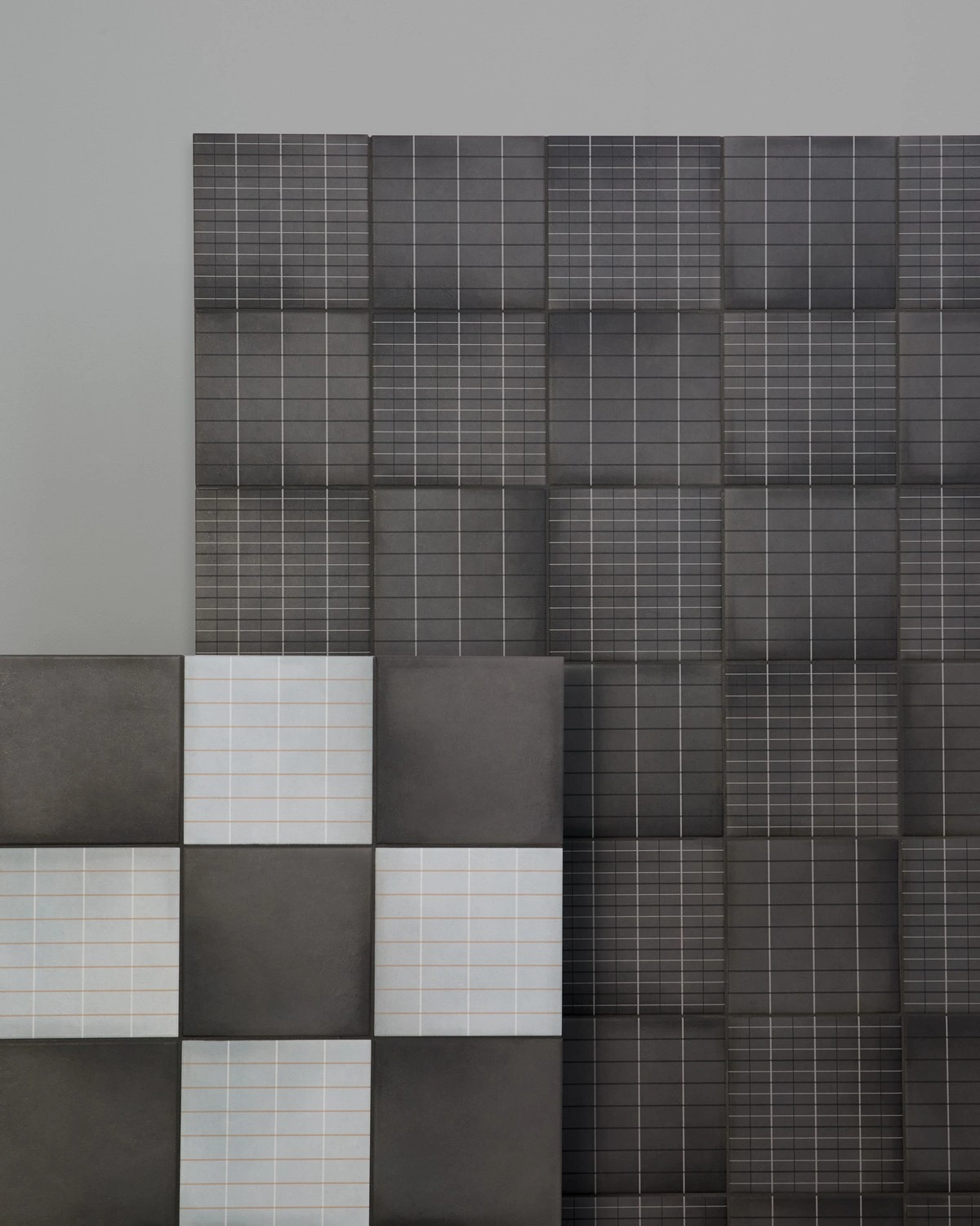 керамогранит MUTINA AURORE CHARCOAL GRID S 20.5х20.5, фото 6