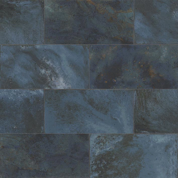 керамическая плитка L'Antic Colonial LANTIC COLONIAL FIJI BLUE 10х20x0.85 G-226