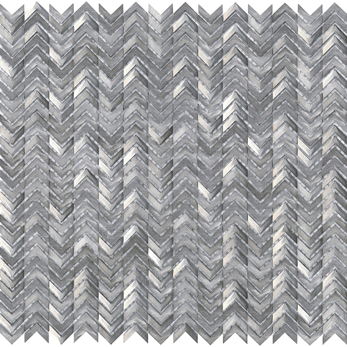мозаика L'Antic Colonial LANTIC GRAVITY ALUMINIUM ARROW METAL 29,8x30x0,4 G-150