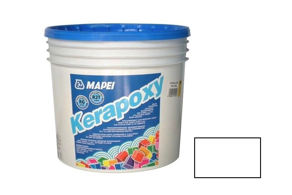 строительная химия MAPEI KERAPOXY 100 эпоксидный шовный заполнитель, белый (10 кг)