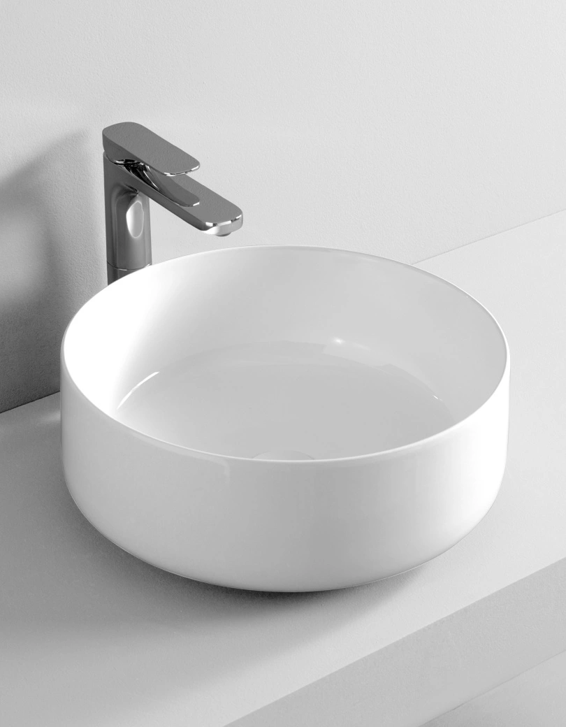 Artceram ART CERAM COGNAC Раковина на столешницу Ø42 см, glossy white, фото 4