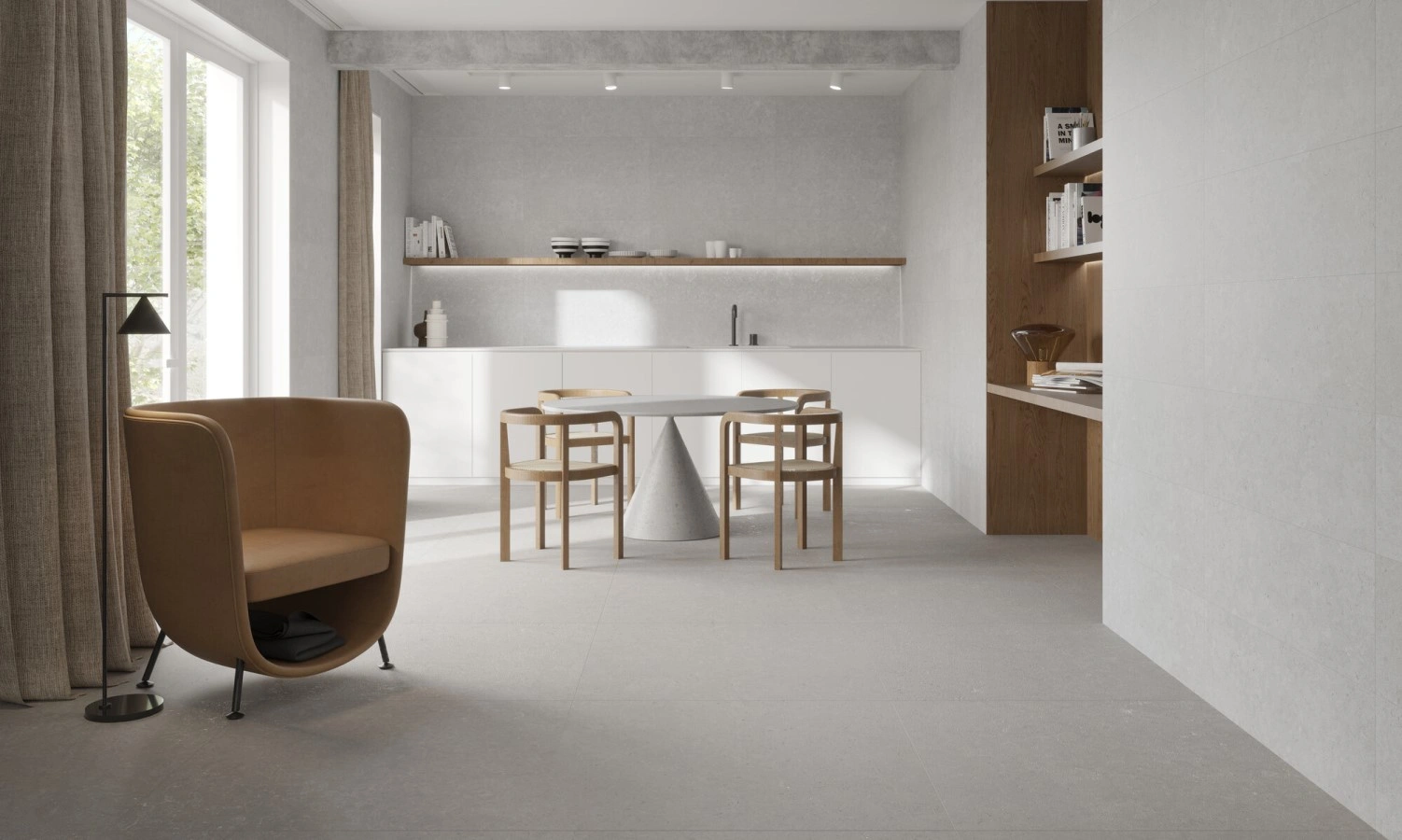 керамогранит PERONDA GHENT GREY NT 60х60 BN-33, фото 4
