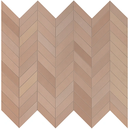 керамогранит MUTINA MEWS PINK CHEVRON 5.5х19.6