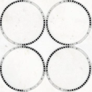 мозаика L'Antic Colonial LANTIC TEMPO CIRCLE WHITE 29.9х29.9 G-146, фото 2