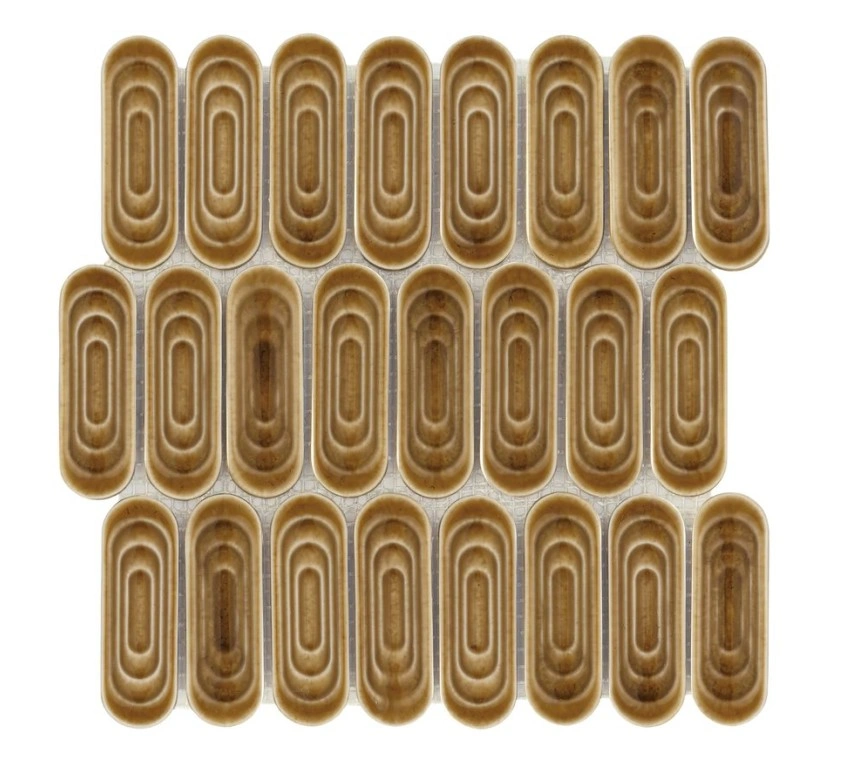 мозаика L'Antic Colonial LANTIC OVAL CARAMEL 25.6х26.5