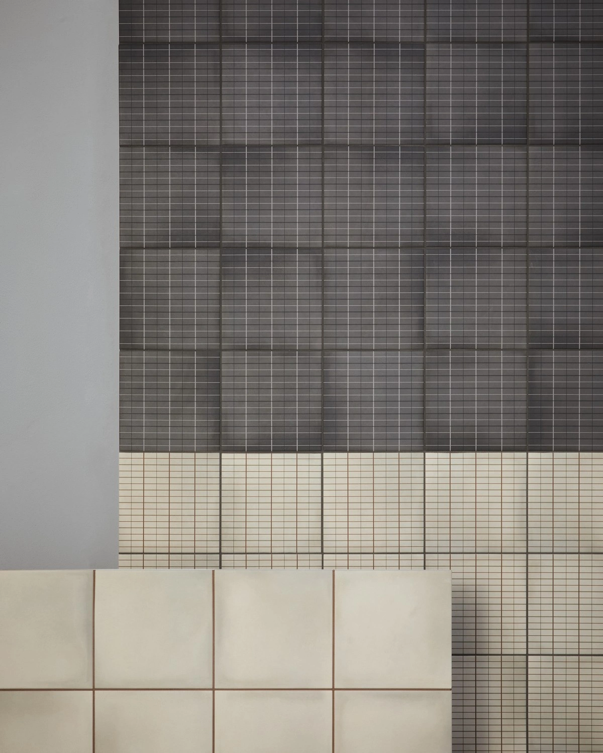 керамогранит MUTINA AURORE CHARCOAL GRID S 20.5х20.5, фото 7