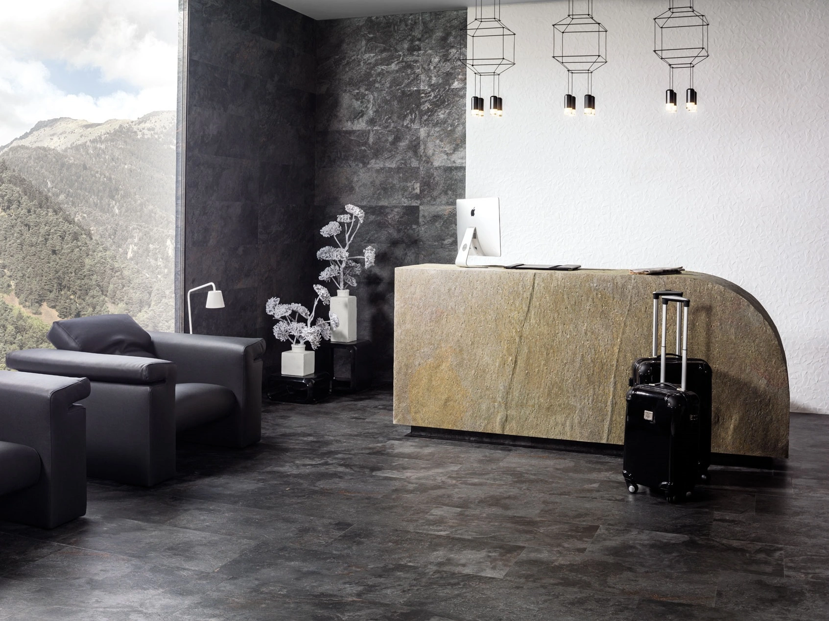 керамогранит PORCELANOSA IMAGE DARK 40х80х1.05 G-349, фото 7