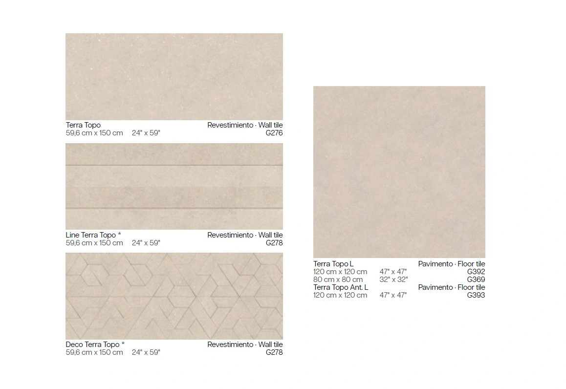 керамогранит PORCELANOSA TERRA TOPO L 120х120 G-392, фото 2