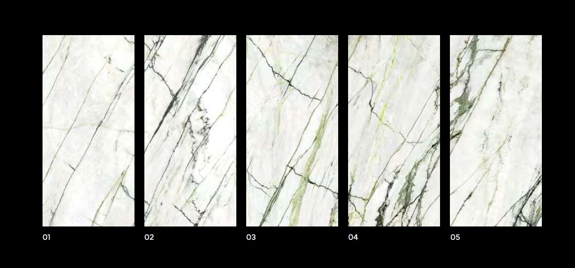 керамогранит Xlight by Porcelanosa PORCELANOSA XLIGHT CALACATTA GREEN POLISHED 120х270x0.6 G-2505, фото 9