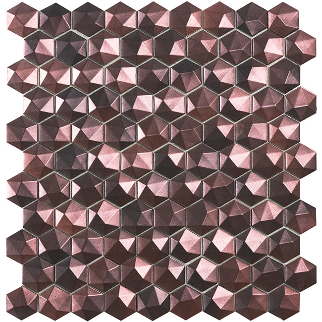 мозаика VIDREPUR MAGIC BRONZE HEX (3.5х3.5) 31.7х30.7