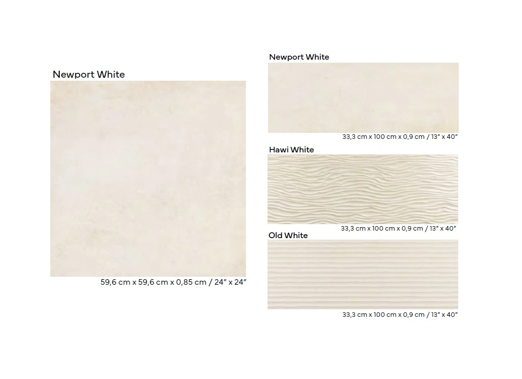 керамическая плитка PORCELANOSA NEWPORT WHITE 33.3х100 G-271, фото 2