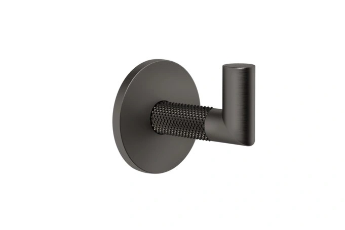 аксессуары ANELLO/INGRANAGGIO GESSI ANELLO Крючок настенный, Black Metal Brushed PVD