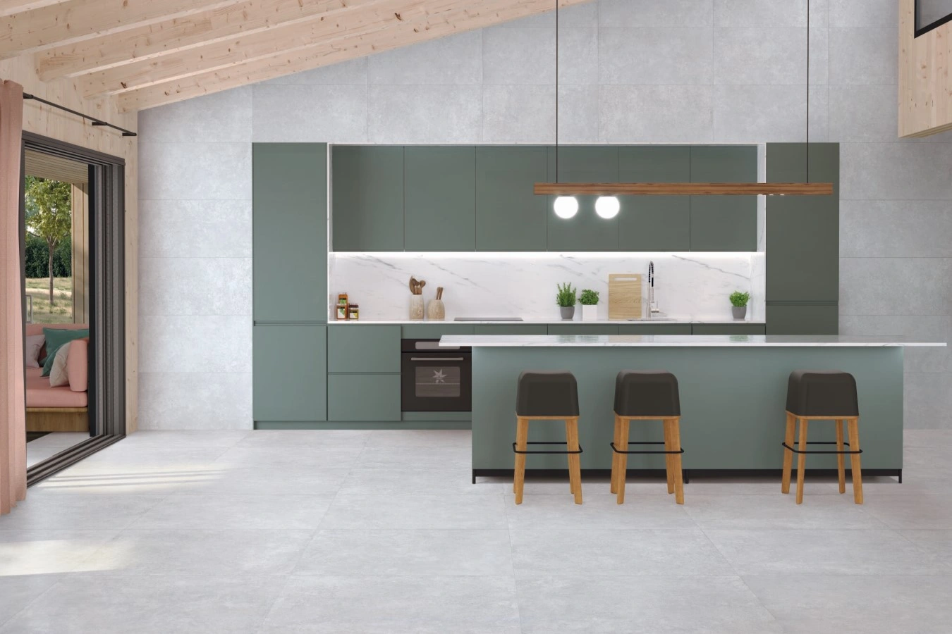 керамогранит PERONDA GROUND SILVER SP 100х100 BN-135, фото 4