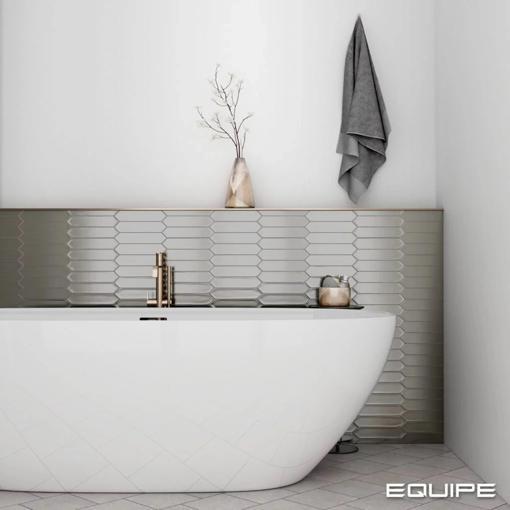 керамическая плитка EQUIPE LANSE SILVER 5х25 EQ-10D, фото 2