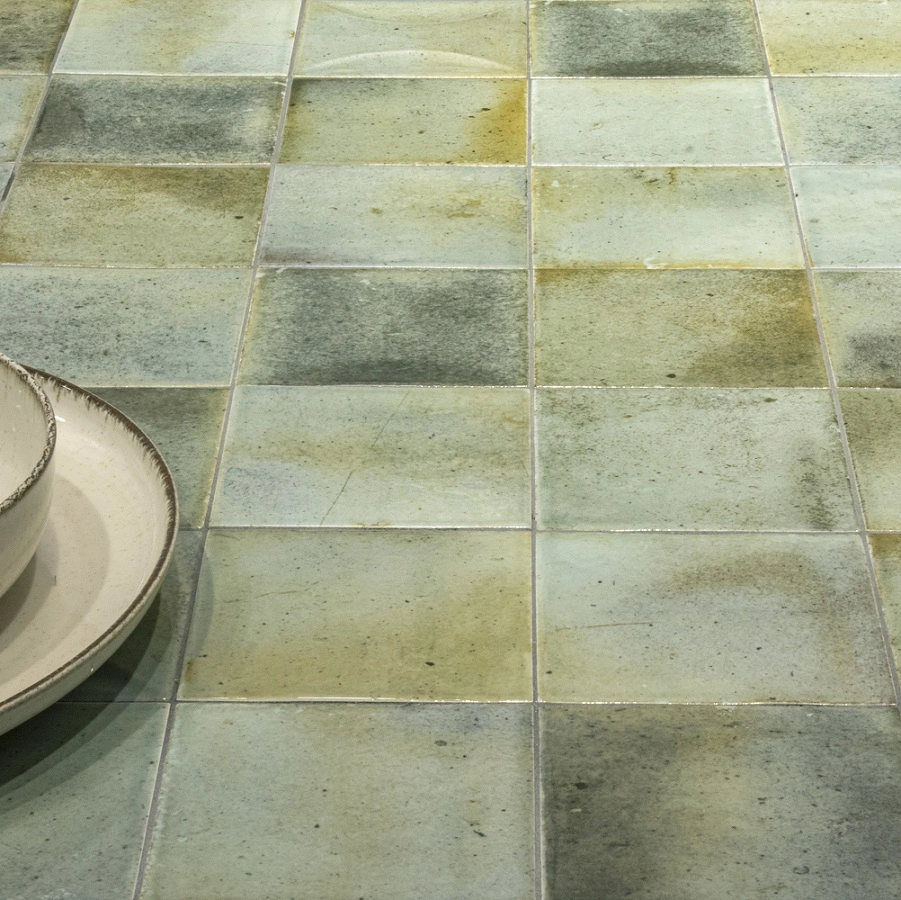 керамическая плитка EQUIPE HANOI CELADON 10х10 EQ-3, фото 3