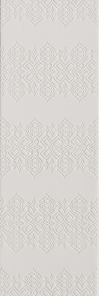 керамогранит BAS-RELIEF MUTINA GARLAND RELIEF BIANCO 18х54