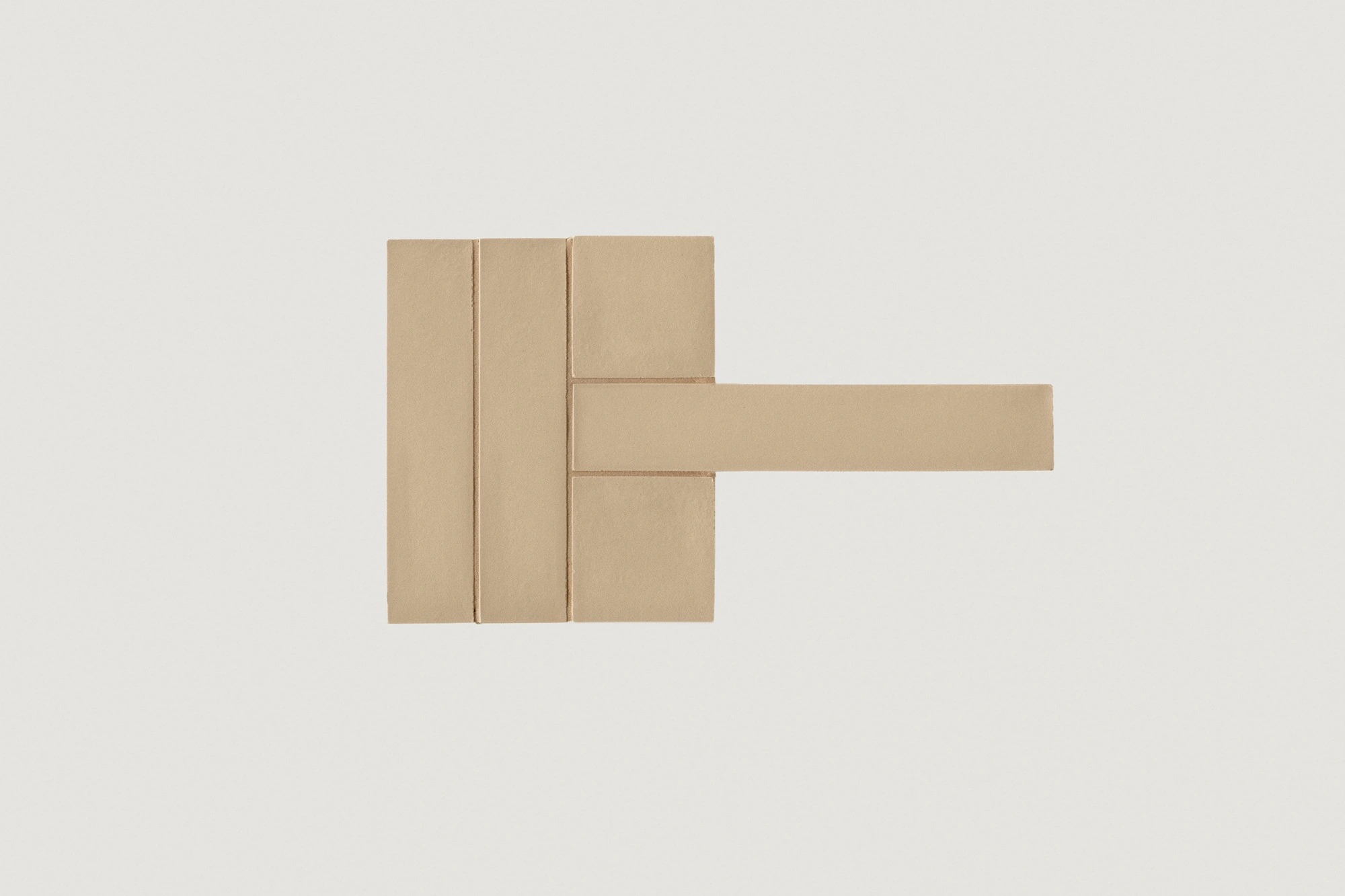 мозаика MUTINA WEAVING CREAM SI FANG 35.7х20.3, фото 3