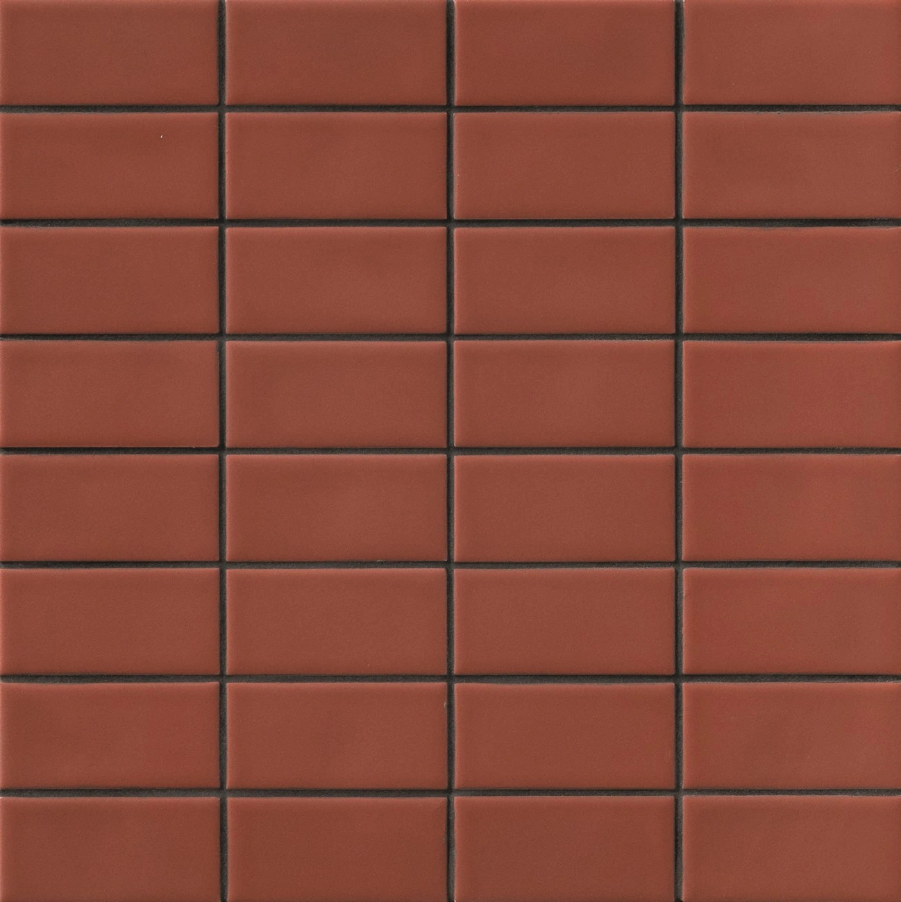 мозаика MUTINA DIN RED MATT 30.2х30.2 (3.6x7.4)