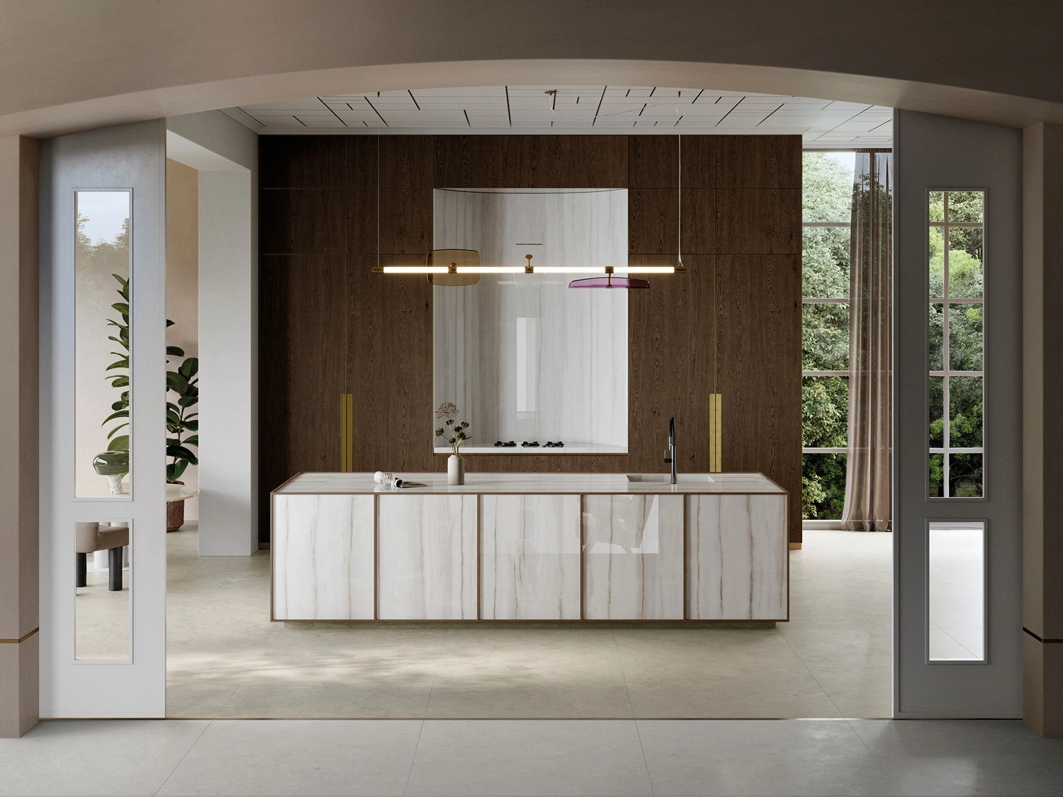 керамогранит Xtone by Porcelanosa PORCELANOSA XTONE TURA 02 TEXTURE 160х320x0.6 G-1051, фото 2
