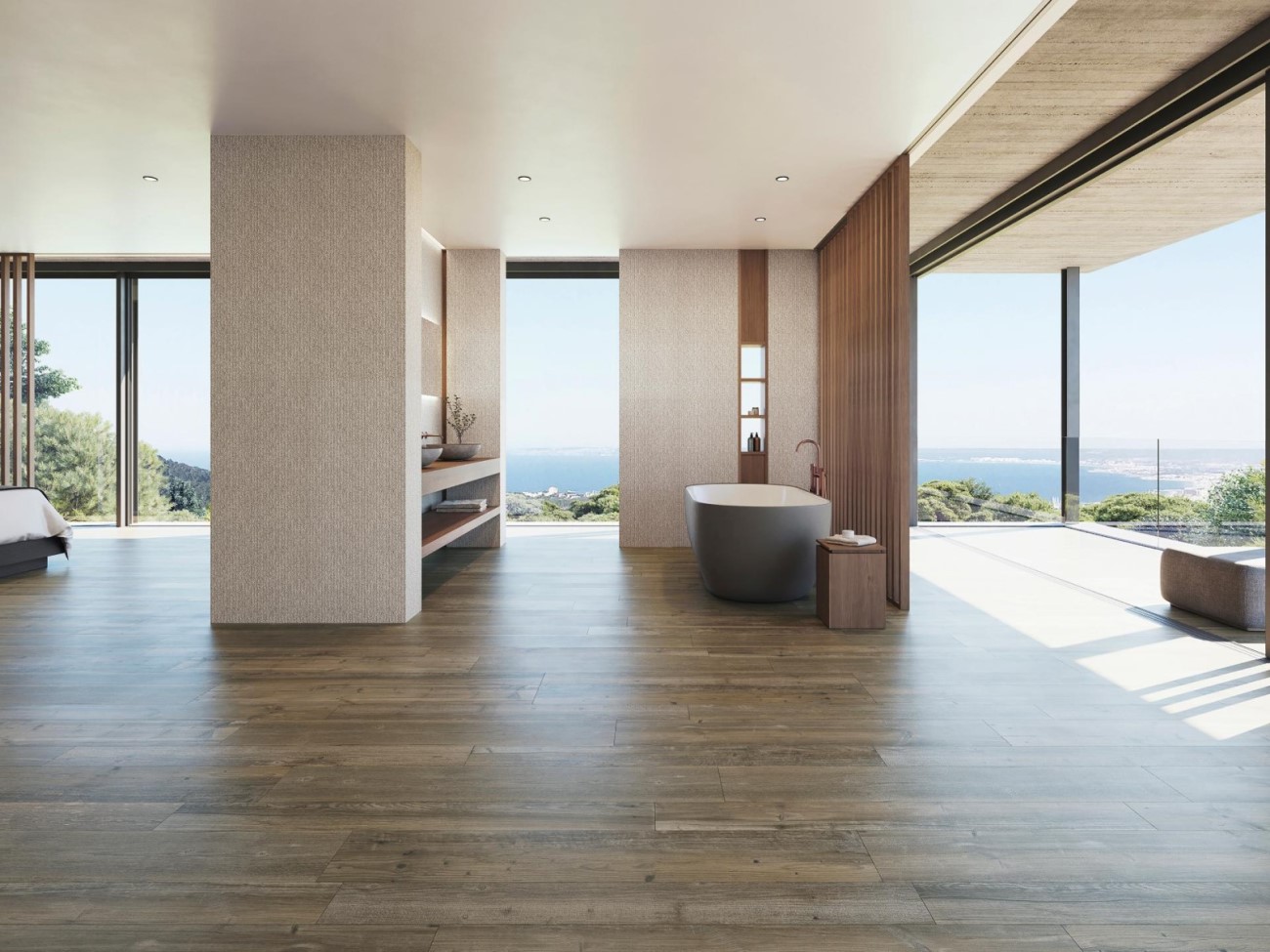 керамическая плитка PORCELANOSA TRECCIA NATURAL 59.6х150 G-278, фото 4