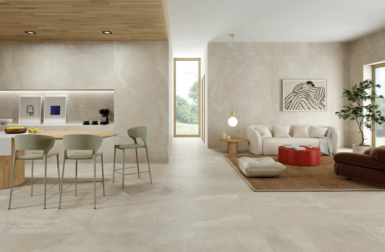 керамогранит PERONDA LUCCA BEIGE SP 100х275 BN-141, фото 4