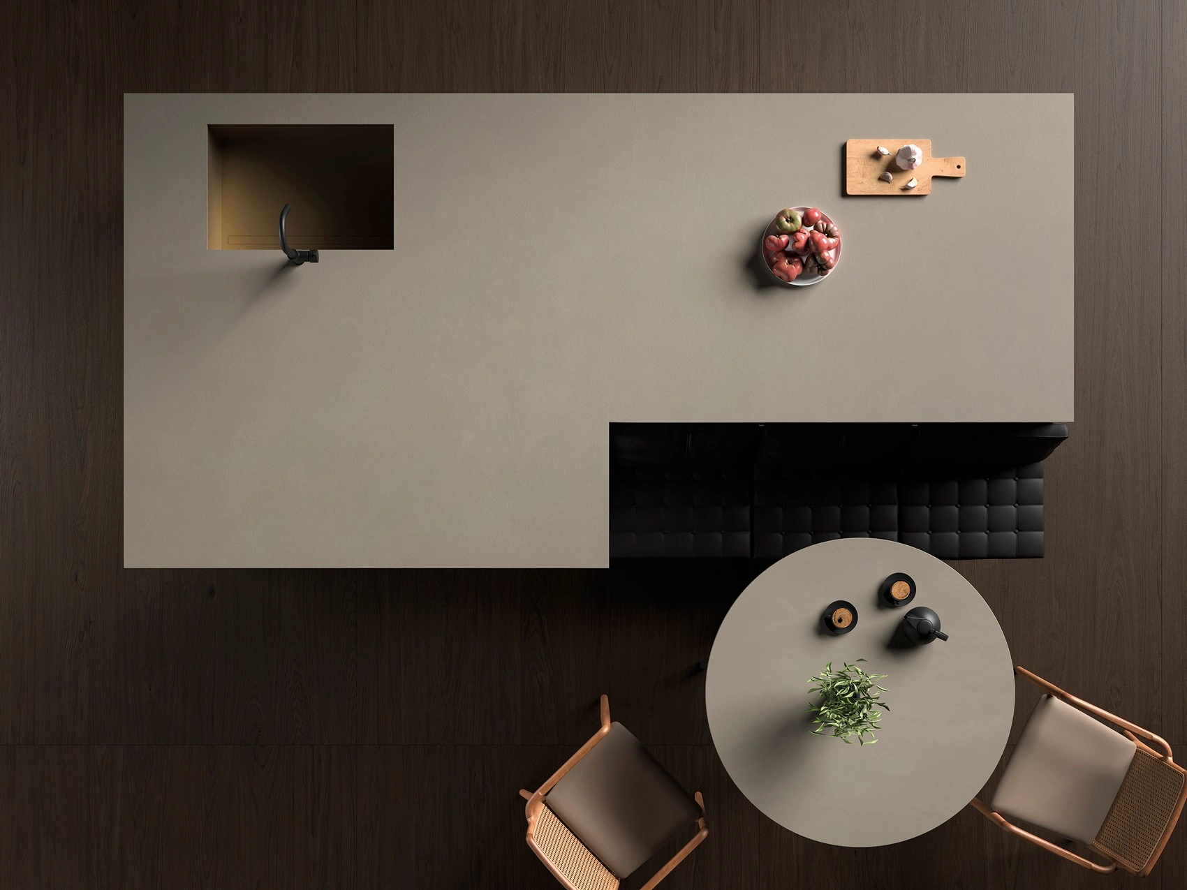 керамогранит Xtone by Porcelanosa PORCELANOSA XTONE TADELAKT SAND TEXTURE 160х320x0.6 G-1051, фото 2