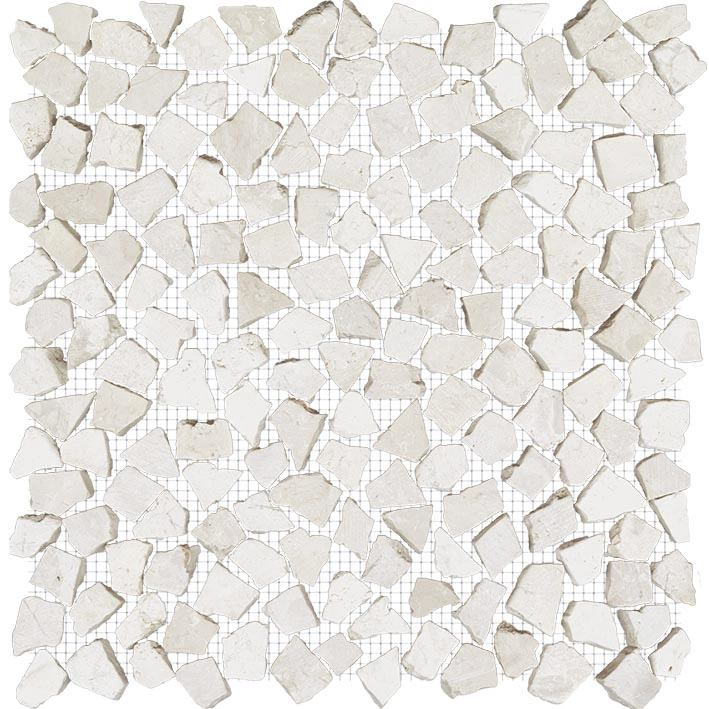 мозаика L'Antic Colonial LANTIC PARADISE MINIBROKEN EDGE BLANCO 32x32 G-110
