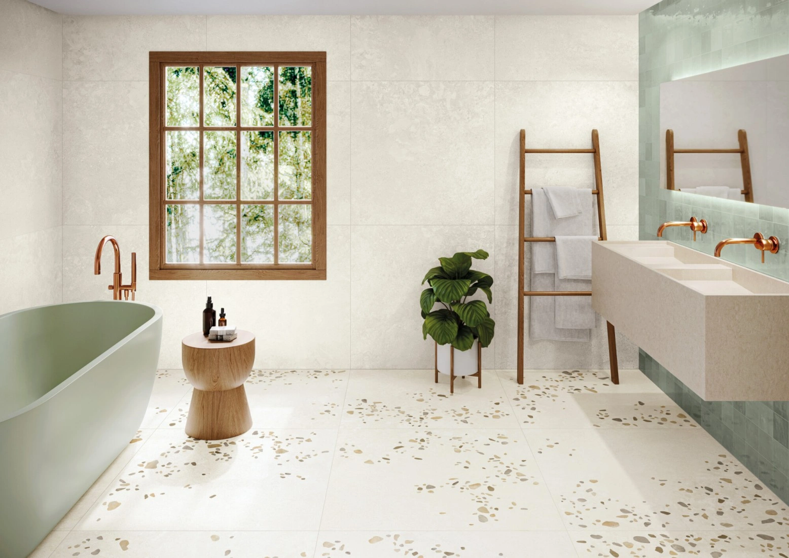 керамогранит HARMONY AWEN WHITE NT 90х90x0.9 Q-57, фото 3