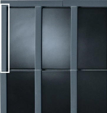 керамогранит MUTINA MOTIVO SILVER L 28х2.8